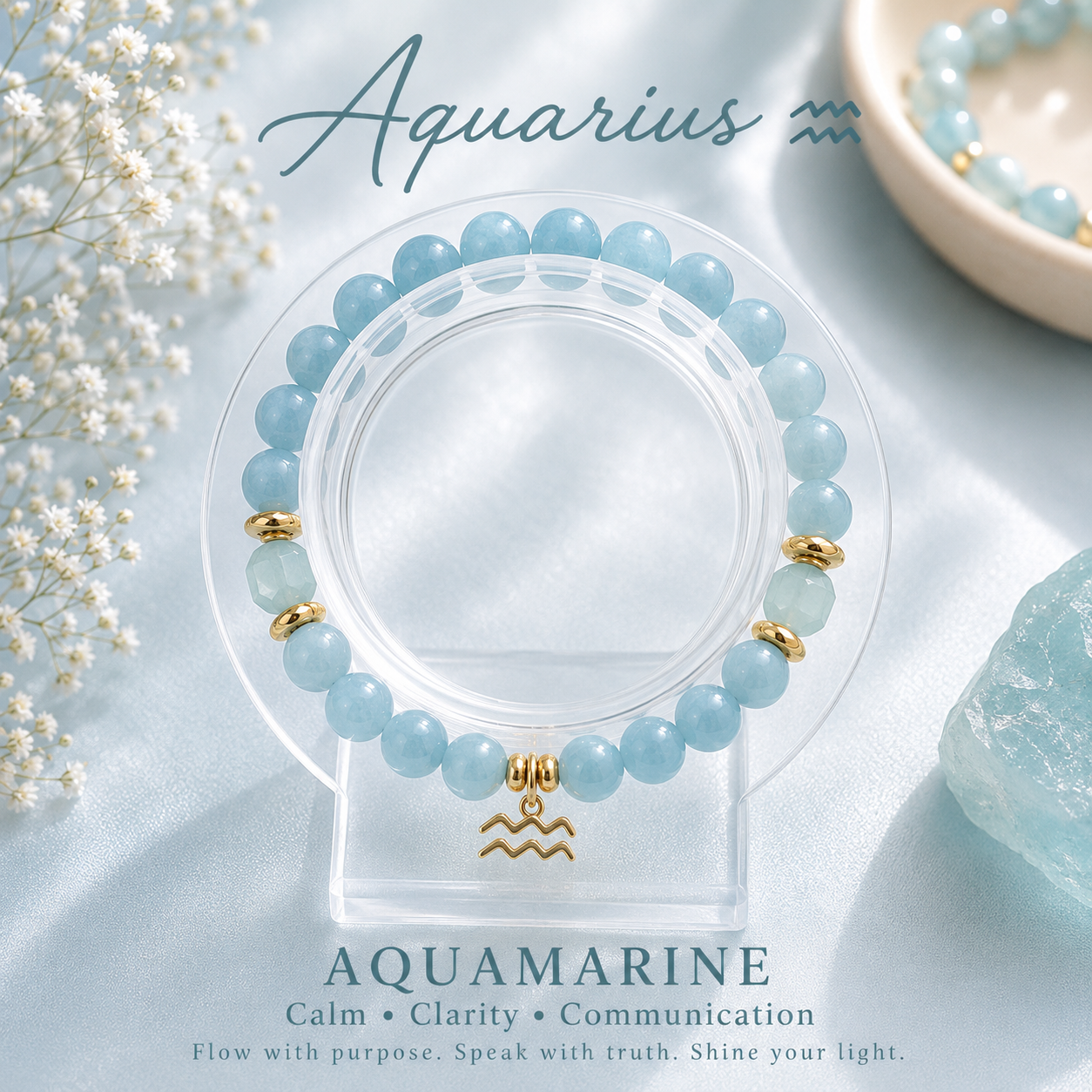 Aquarius - Starlight Vision Bracelet