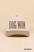 Proud Dog Mom Cap Ash Mocha
