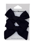Linen Cotton Piggie Sets - Black