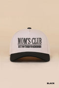 Mom's Club Cap Black
