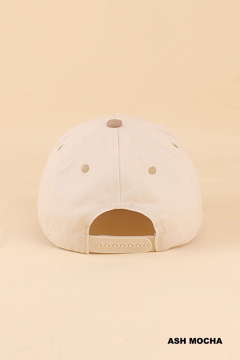 Cat Mom Cap Ash Mocha