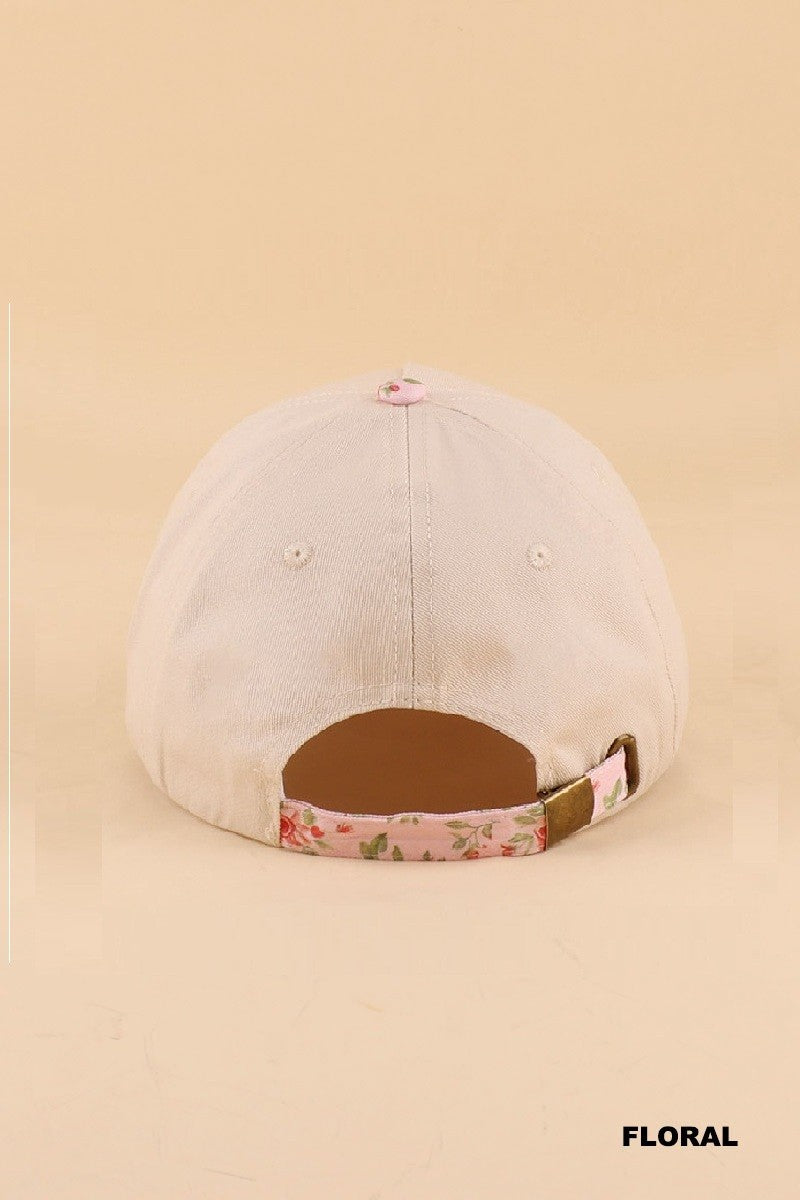 Mom's Club Cap Floral