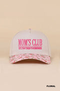 Mom's Club Cap Floral