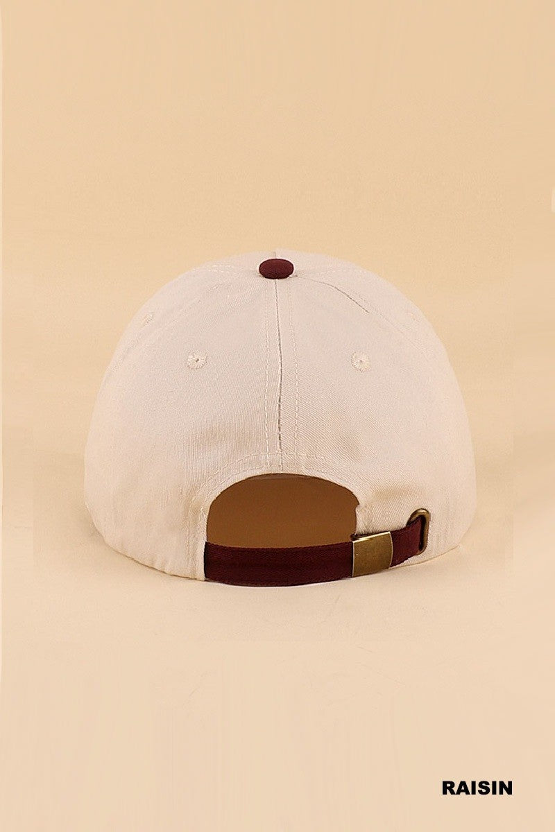 Mom's Club Cap Raisin